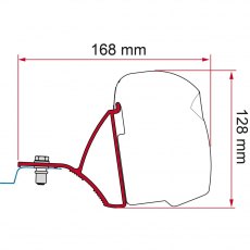 Fiamma Fiamma Fiamma F43 Kit for Trafic, Vivaro, NV300 & Talento >15 Deep Black