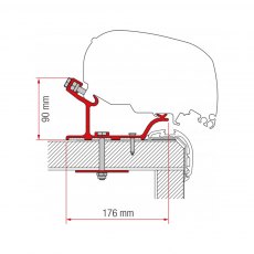 Fiamma Adapter Carthago Malibu 490 (98655Z086)