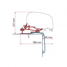 Fiamma Adapter Kit Rapido C Line 400 (98655Z121)