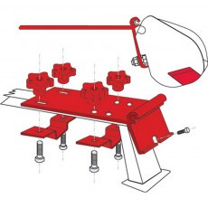 Fiamma Adapter Bracket Kit for Standard (2x 8cm Brackets)