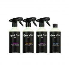 August Race RV Kit Pack - Total Wash, Daily Detail, Streak Off, Odour Kill - 4 x 250ml