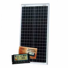 Photonic Universe 40W 12V dual battery solar kit for camper / boat with controller and cable