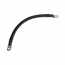 Photonic Universe 30cm 50mm2 heavy duty black battery cable link with eyelets to connect batteries