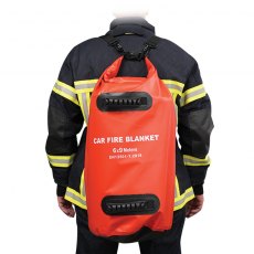 Fire Blanket for Electric Vehicles, 6x9m (54 m2), Fiberglass Fire Blanket for Electric Vehicles, 6x9m (54 m2), Fiberglass