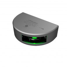 Lopolight 2nm 112,5° Green, Starboard - Silver, Black, White