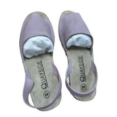 Quayside open toe sling back sandals