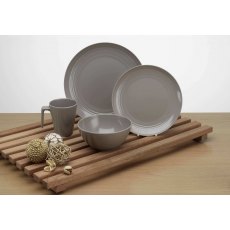 Flamefield 16Pcs Box Set Seramika Latte