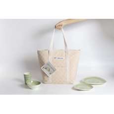Flamefield 16Pcs Set Aegean Land Green With Cooler Bag