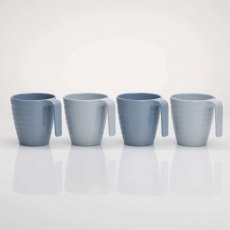 Flamefield 4Pk Mug Shades                                  of Blue