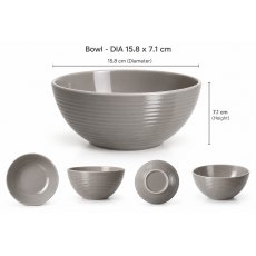 Flamefield Bowl Seramika Latte