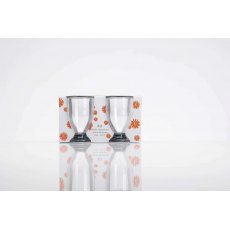 Flamefield 4Pk Juice Glass Smoke Grey