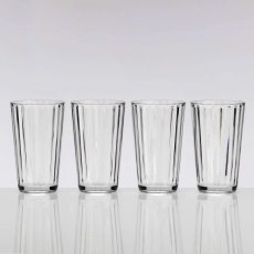 Flamefield 4Pk Crystal Tall Tumbler Flamefield 4Pk Crystal Tall Tumbler