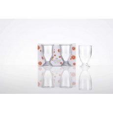 Flamefield 4Pk Juice Glass Clear