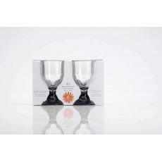 Flamefield 4Pk Bella Goblet Smoke Grey