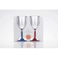 Flamefield 4Pk Wine Goblet Party