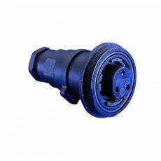 Bulgin In-Line Socket with Cap Kit IP68 2 Pin