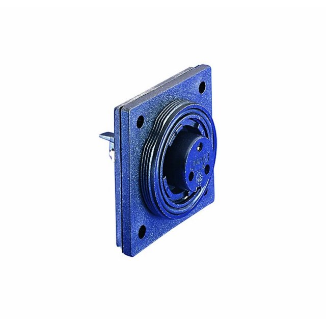Bulgin Bulgin Low Flange/Flush Mount Socket, Cap & Screws Kit, IP68 3 Pin