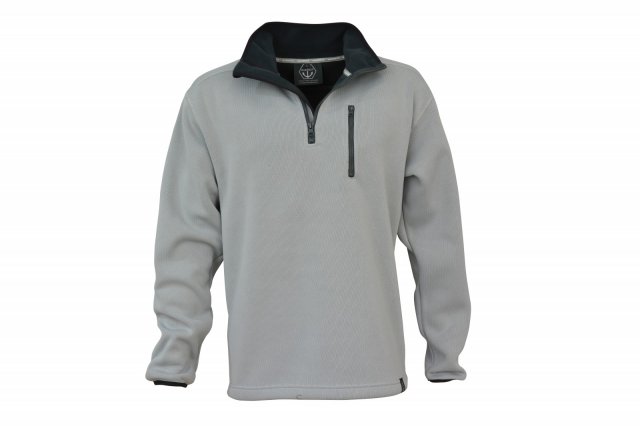 Maindeck Clothing Maindeck Light Grey Knitted Fleece