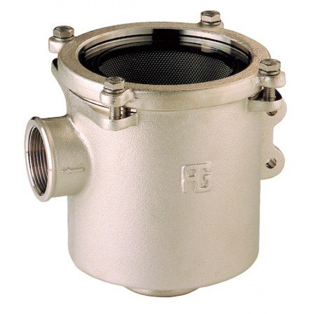 Guidi Guidi Nickel Plated Bronze Water Strainer in Ionio in 1 in