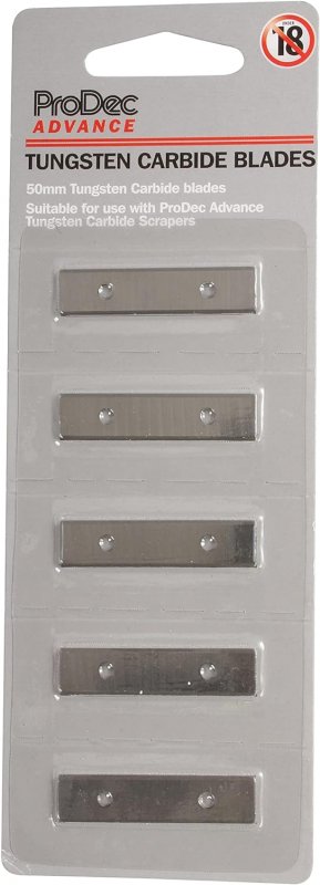 Prodec ProDec Advance Blades for Twin Edge Tungsten Carbide Heavy Duty Scraper