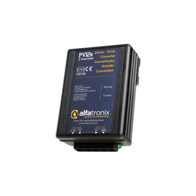 alfatronix Alfatronix Powerverter 24-12V Non Isolated Voltage Converter - 12A