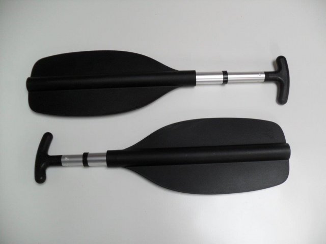 IBS Zodiac Telescopic Paddles Black Z2969