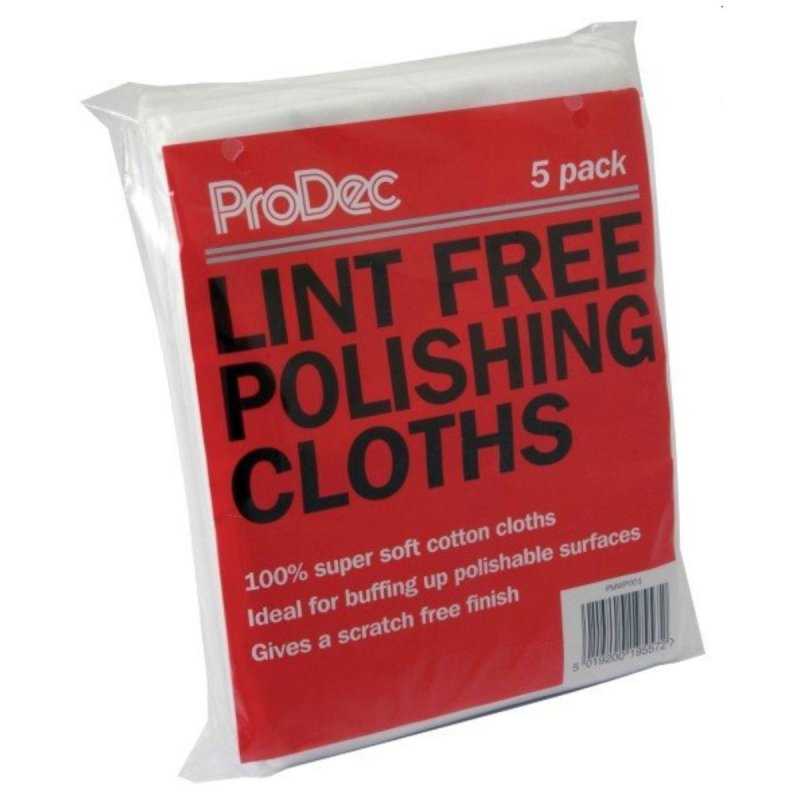 Prodec ProDec Prodec Lint Free Polishing Cloths