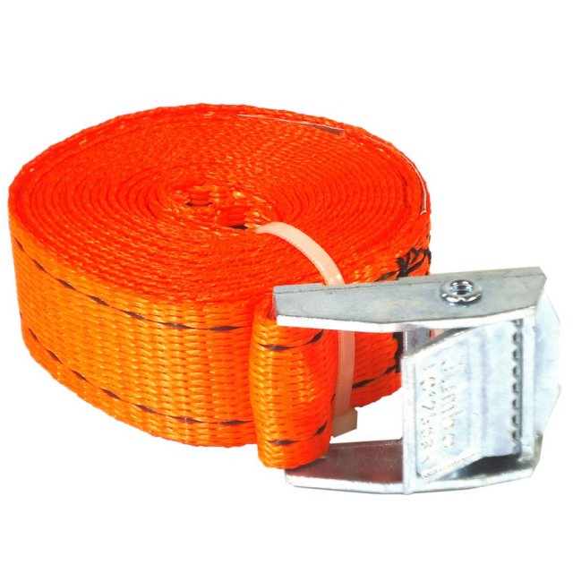 2.5m Retainer Strap in Orange and Buckle