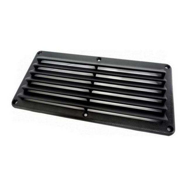 AAA AAA Vent Black Plastic Louvre 10