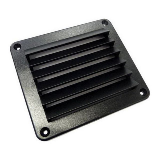AAA AAA Vent Black Plastic Louvre 5-1/2