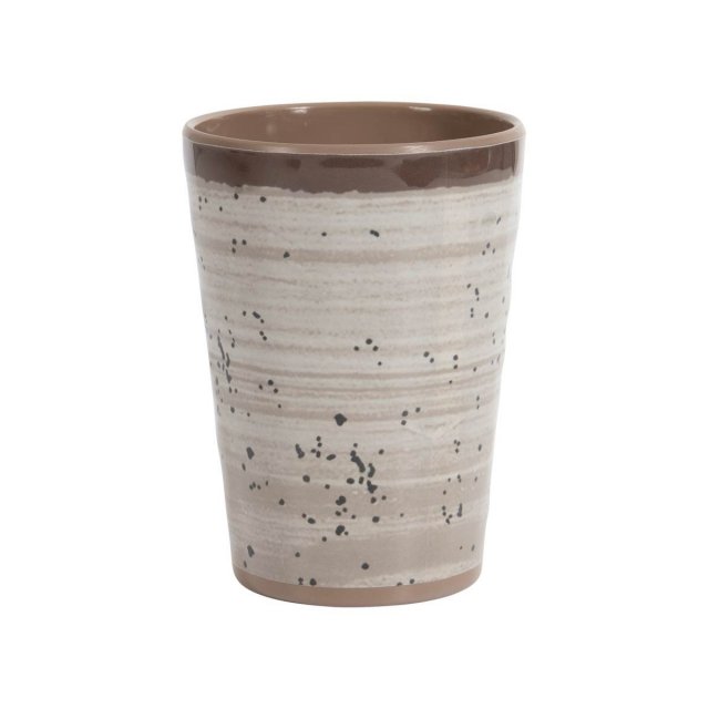 Bo-Camp Cup Halo Melamine 4 Pieces Grey