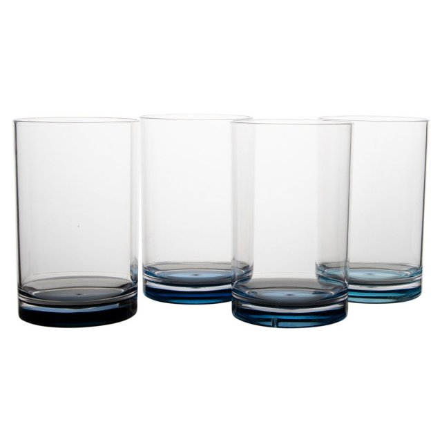 Gimex Colour Line Water Glass Sky 320ml 4 Pieces