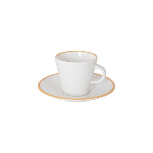 Gimex Linea Line Espresso Set Gold 85ml 2 Pieces