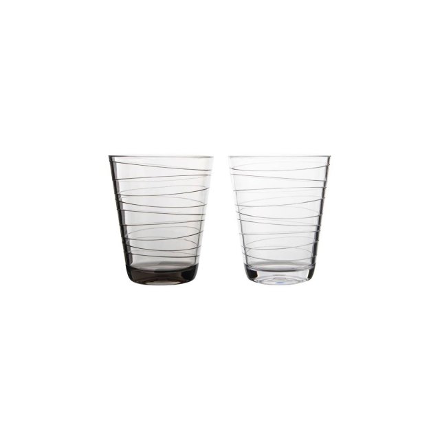 Gimex Linea Line Water Glass Stripe 300ml 2 Pieces
