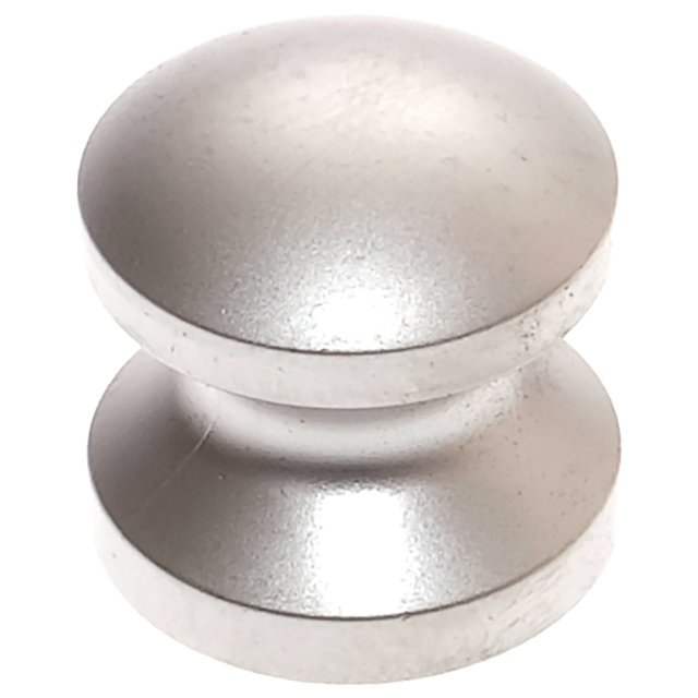 Mini Push Lock Knob 16mm in Matt Nickel