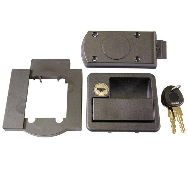 Rectangular Locker Door Black
