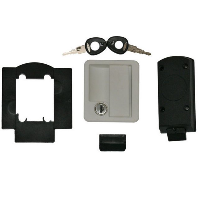 Rectangular Locker Door White