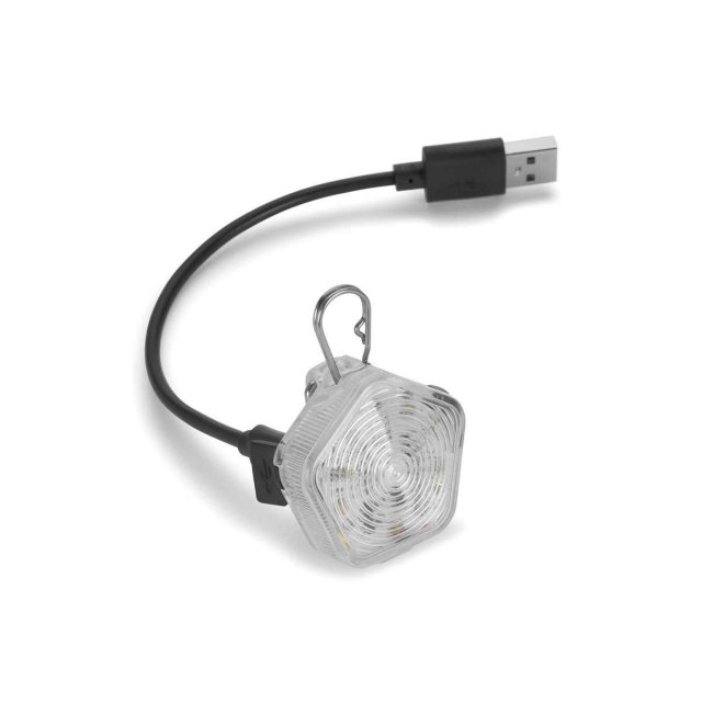 Ruffwear Beacon? Dog Safety Light Clear Lake (One Size)