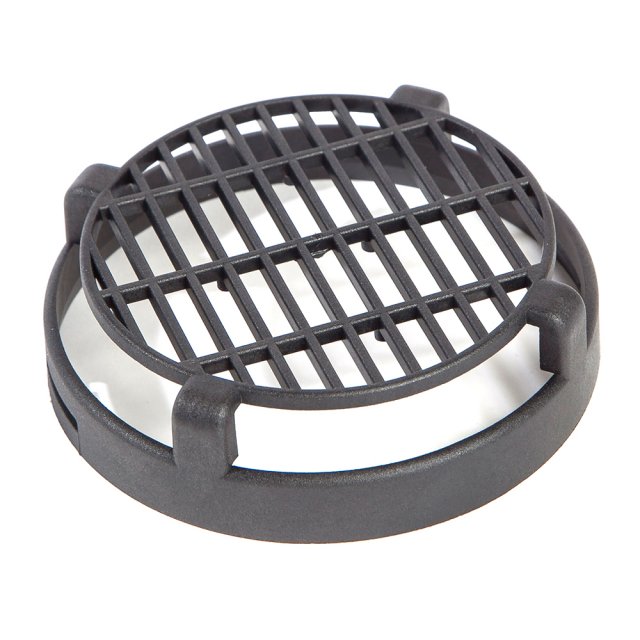 Whale Whale Air Duct Fitting Fixed Grille 90mm Black