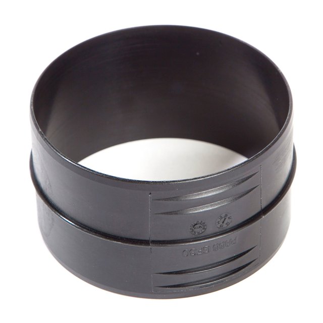 Whale Whale Air Duct Fitting Straight 90mm x 90mm Black