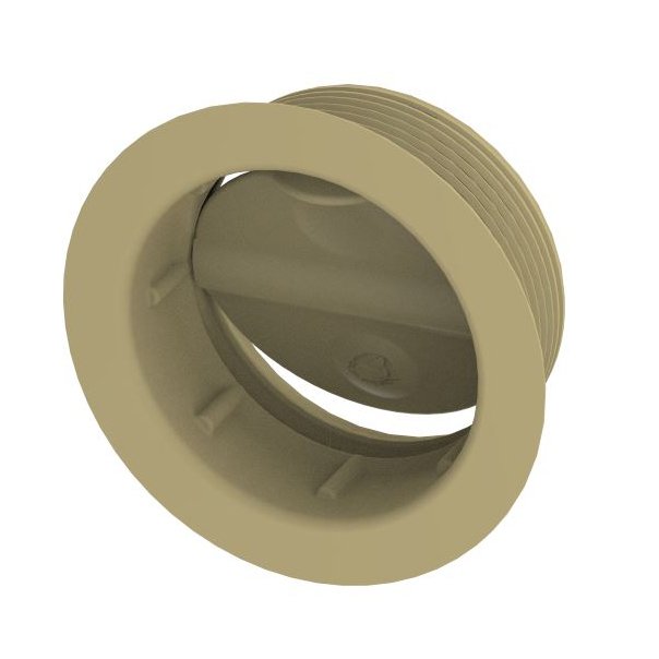 Whale Whale Duct Fitting 65mm Directional Vent Beige