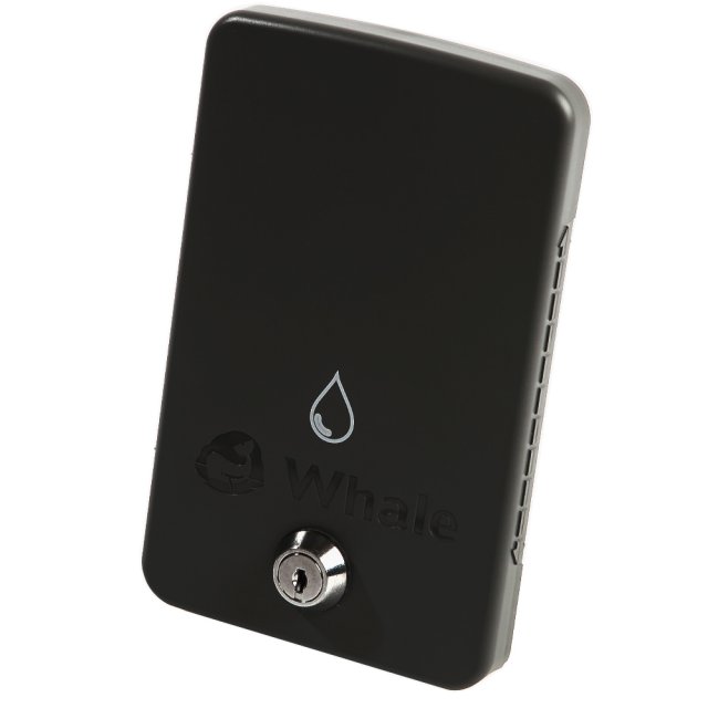 Whale Whale Easi-Slide Onboard Tank Fill Socket Lid Black with Lock.