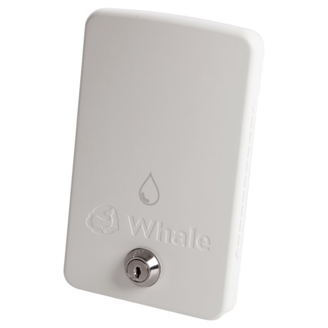 Whale Whale Easi-Slide Onboard Tank Fill Socket Lid White with Lock.