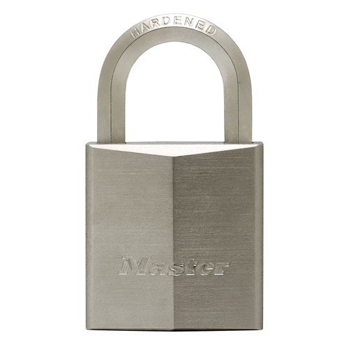 Masterlock Padlock Brass 40mm Hex Steel Shackle