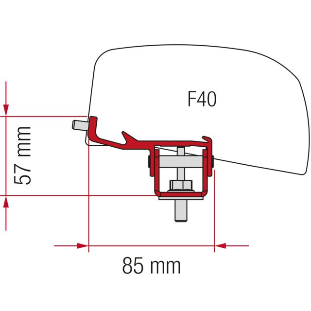 Fiamma Kit for Nissan NV350 (98655Z041)