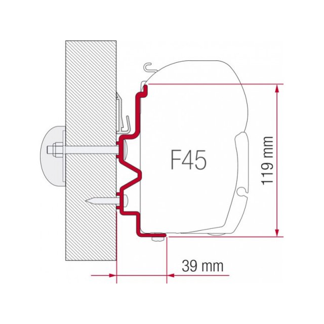 Fiamma Adapter Rapido 90DF-10-400 (98655-917)