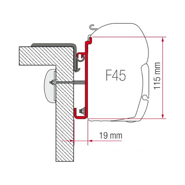 Fiamma Kit for Rapido 7-8 (98655-222)