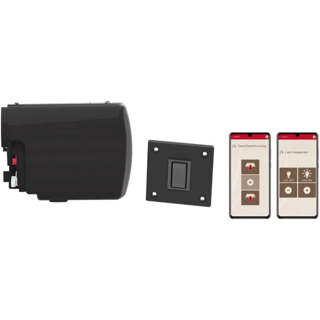 Fiamma Fiamma 12V Motor Kit Advanced for F45s Awning Black (08455-01H)