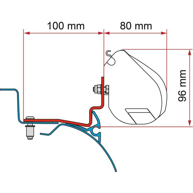 Fiamma F35 Kit Campereve Cap Road (98655Z151)