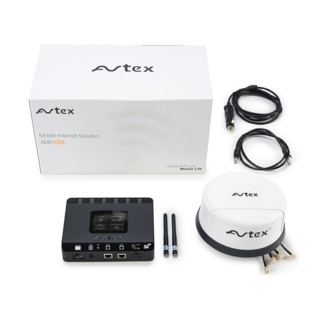 Avtex Avtex AMR105X 5G Dual Sim & Wi-Fi 6 Mobile Internet Router - White